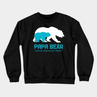 Papa Bear Progressive Supranuclear Palsy Awareness Papa Bear Support Progressive Supranuclear Palsy Gifts Crewneck Sweatshirt